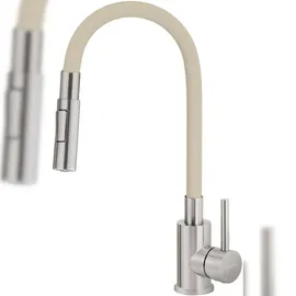 Deante LUNO Küchenarmatur Einhandmischer Beige