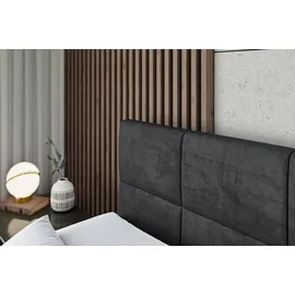 altdecor ARDENI KING 180 x 200 cm H3/H4 Schwarz