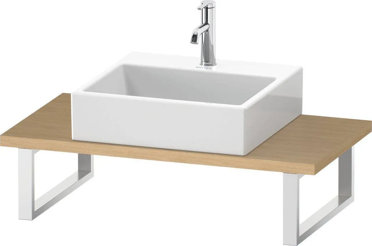 Duravit L-Cube Konsole 800mm - Eiche Natur