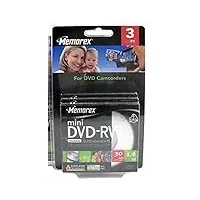 DVD-RW MINI 3 Pack