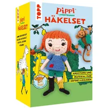 TOPP Häkelset Pippi Langstrumpf Weiß 15 St.