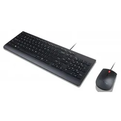 Lenovo Lenovo Essential Wired Combo - Tastatur- USB Tastatur, Maus-Set  Deutsch, QWERTZ, Windows® Sc