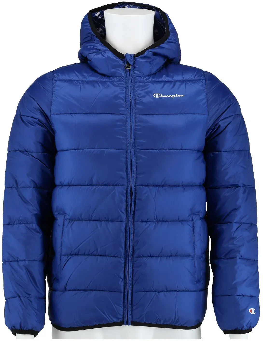 Champion Steppjacke (wattiert mit Kapuze) royalblau Kinder