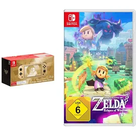 Nintendo Switch Lite gold + Hyrule-Edition + The Legend of Zelda: Echoes of Wisdom