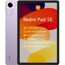 Xiaomi Redmi Pad SE 11.0'' 6 GB  RAM 128 GB Wi-Fi lavender purple