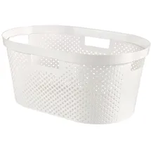 Curver Infinity mit Punktmuster 39l weiß, Plastik, 35 x 25 x 10 cm