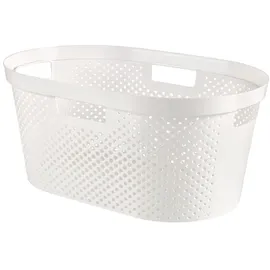 Curver Infinity mit Punktmuster 39l weiß, Plastik, 35 x 25 x 10 cm