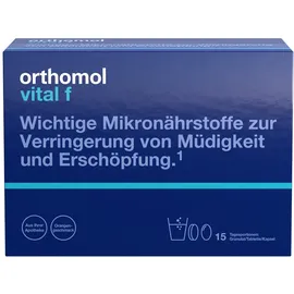 Orthomol Vital F Orange Granulat / Tabletten / Kapseln 15 St.