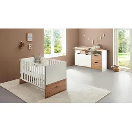 Arthur Berndt Babyzimmer 2er-Set Maxim ¦ mehrfarbig ¦ Maße (cm): B: 293 H: 185