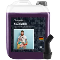 Cleanerist Premium Flüssigwaschmittel SONDER EDITION BLACK DIAMOND | 10 Liter Waschmittel Grosspackung | bis zu 220 Waschladungen I schwarze & dunkle Wäsche + Ausgießer