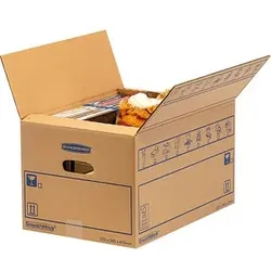 10 Bankers Box Umzugskartons SmoothMove Standard 47,5 x 32,5 x 27,0 cm