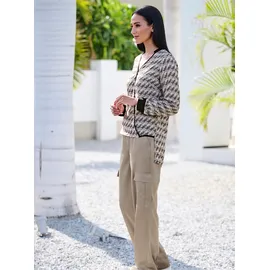 Heine Cargohose Normal Taupe 38
