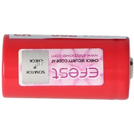 EFEST IMR 16340 V2 700mAh 3,7V Pluspol erhöht LiMn (IMR) Akku