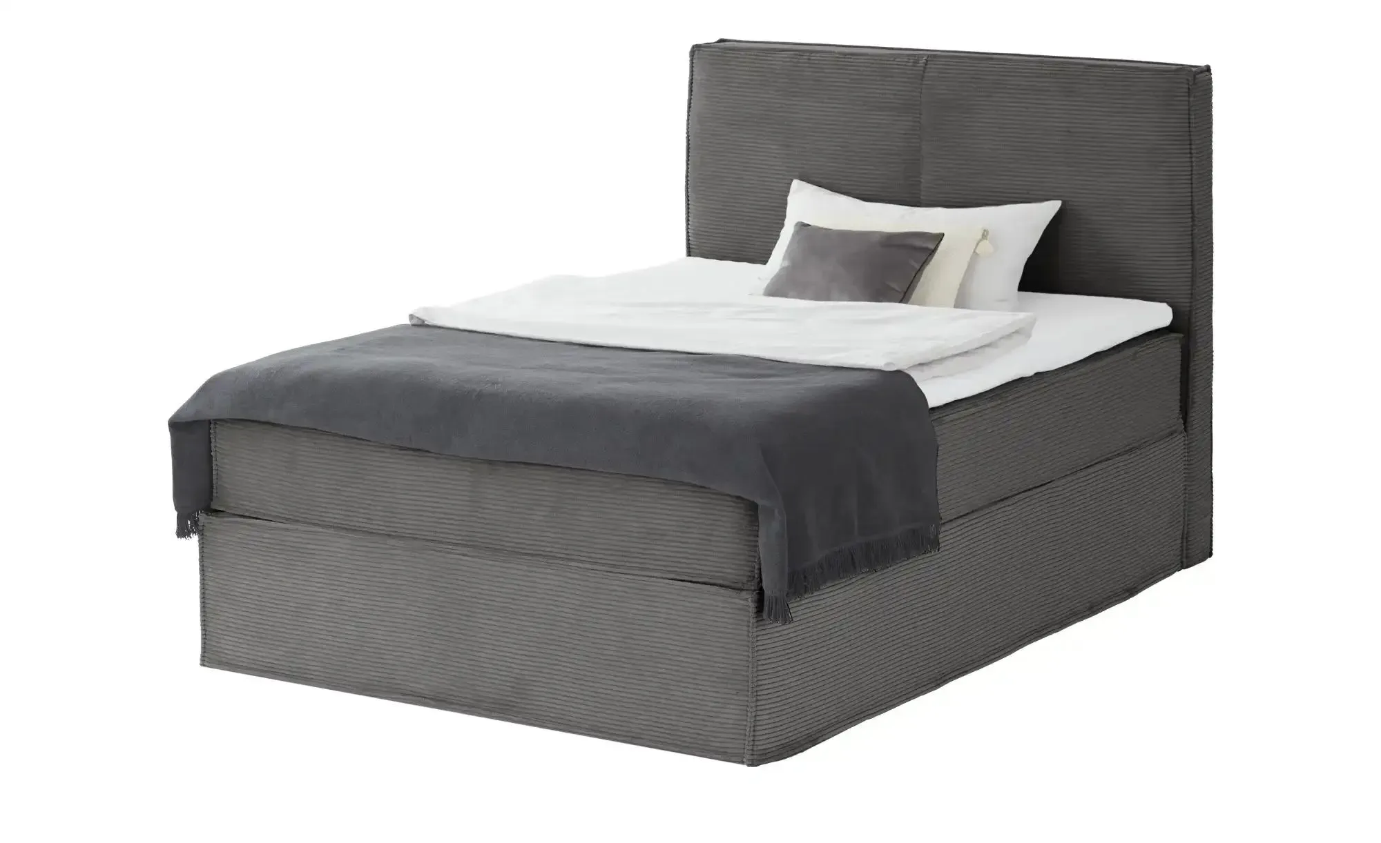 Boxi Boxspringbett  Boxi ¦ grau ¦ Maße (cm): B: 140 H: 125