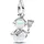 Pandora Schillernder Schneemann Silber 792981C01