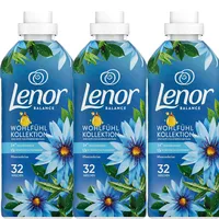 3x Lenor Weichspüler Meeresbrise Flasche - 950ML - 38WL