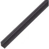 GAH Alberts Alberts 488284 Winkelprofil | Aluminium, schwarz eloxiert | 1000 x 10 x 10 mm