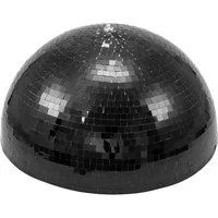 Eurolite Spiegel-Halbkugel 40cm schwarz motorisiert,