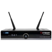 Octagon SF8008 Supreme UHD 4K Combo-Receiver (DVB-S2X & DVB-C/T2, Linux E2, M.2, Dual-WiFi) 1TB SSD