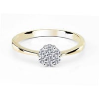 Adam & Eve Verlobungsring Verlobungsring Brillantring 585/- Gelbgold 0,25 ct. goldfarben 52