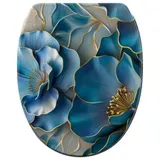 WC-Sitz mit Absenkautomatik und Schnellverschluss Bluemara 