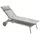 Lafuma Miami II Sonnenliege 200 x 80 x 22 cm Silber