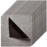 Vevor Teppichfliesen Teppichboden 457,2 x 457,2 cm Dunkelbraun