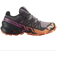 Salomon Speedcross 6 Gore-Tex Damen moonscape/black/bird of paradise 36,5