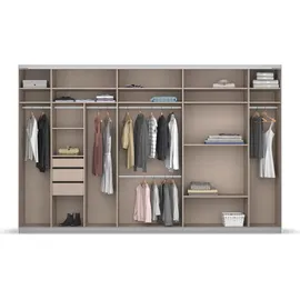 Rauch Schwebetürenschrank OTELI 360 x 229 x 62 cm Beige/Braun