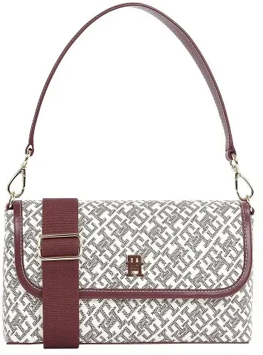 Tommy Hilfiger TH Monoplay Schultertasche 26 cm  rot