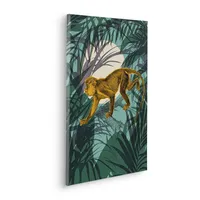 KOMAR Canvasbild Sneaky Monkey - 60 cm - Bild Auf Keilrahmen - Modern