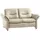 Hukla 2-Sitzer HU-SF15058 Ledersofa, Breite 164 cm, hochwertiges Glattleder, optional mit Kopfstütze beige