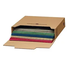 Elba Archivboxen tric system braun 8,0 x 34,1 x 31,5 cm, 12 St.