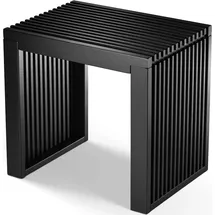 bam boo box Sitzbank Bambus Schwarz 45 x 33 x 43 cm