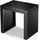 bam boo box Sitzbank Bambus Schwarz 45 x 33 x 43 cm