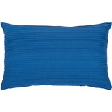 PAD Lamonte, einzigartiges Design, Kissenhüle ohne Füllung, 1 Stück blau|grau 60 cm x 40 cm,