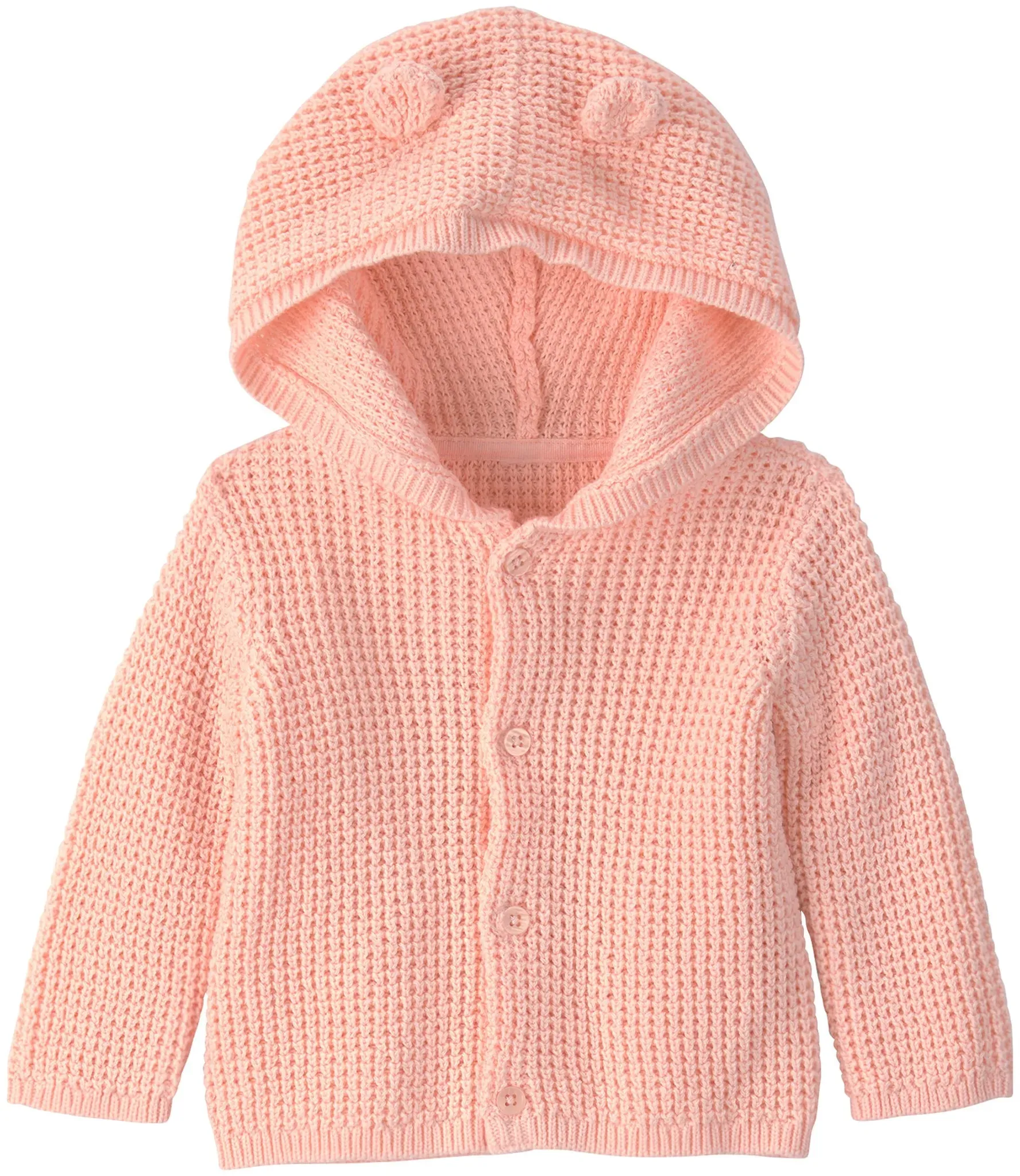 Carter's Strickjacke mit Kapuze und Ohren, rosa, 80