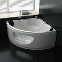 purehaven Whirlpool 138 x 138 x 80 cm Weiß