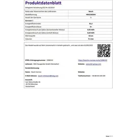 Bosch Herdset 3D-Heißluft EcoClean + h|tech Kochfeld 78 cm Bräterzone