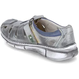 Krisbut Slipper gelocht gefloch. modisch in grau Gr. 41 - 41