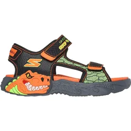 SKECHERS S-Lights: Creature-Splash Kinder Sandalen, schwarz, Größe 35