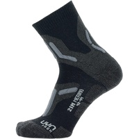 Uyn Trekking 2in Merino Socks black/grey 45-47