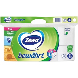 Zewa, Toilettenpapier, bewährt Toil.P.8x150 3lag (8 x)