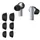 kwmobile 6x Silikonaufsätze für Huawei FreeBuds Pro - Ersatz Ohrstöpsel in 3 Größen - Ear Tips für In-Ear Kopfhörer - Zubehör Ersatzpolster... - Schwarz