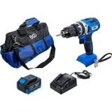 BGS 7397 Akku-Schlagbohrschrauber-Satz bürstenlos 65 Nm 18 V mit Akku und Schnell-ladegerät