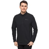 Jack Wolfskin Taunus Fleece Mit Halbem Reißverschluss - Black - L