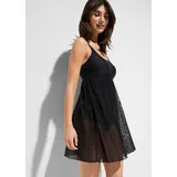 bonprix Badekleid Damen Schwarz 50