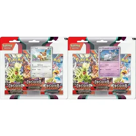Pokémon Karmesin & Purpur Obsidian Flammen 3er Booster Pack