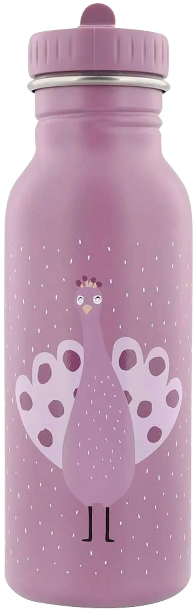 trixie Trinkflasche aus Edelstahl 500 ml, lila