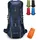 luxuskollektion Trekkingrucksack 70L Blau
